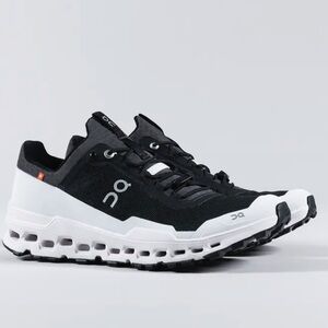 On Cloudultra Men’s All-terrain Running Shoes - Black | White